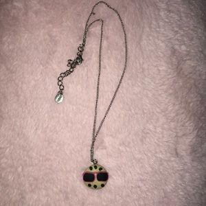Claire’s Chocolate Chip Cookie Sunglasses Necklace